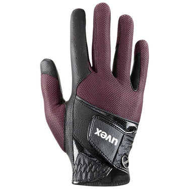 Uvex Sumair Black / Bugundy Gloves