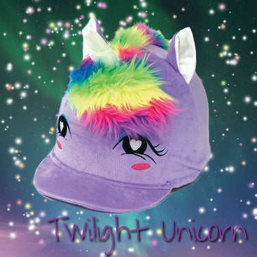 Equetech Novelty Twilight Unicorn Hat Silk