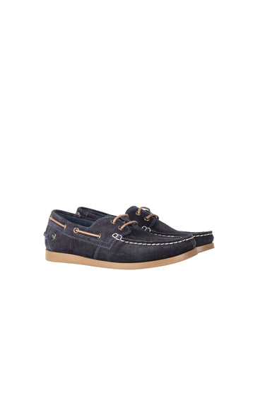 Hy Equestrian Savona Deck Shoes Navy