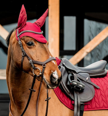 Horseware Ireland Amigo Ear Net Mulberry