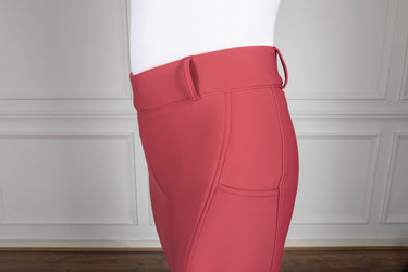 Coldstream Balmore Thermal Riding Tights Burgundy
