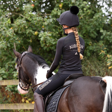 Shires Shadow Aubrion React Young Rider Long Sleeve Base Layer -Young Rider