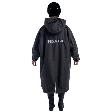 Buy Equicoat Adults Black Waterproof Dry Robe | Online for Equine