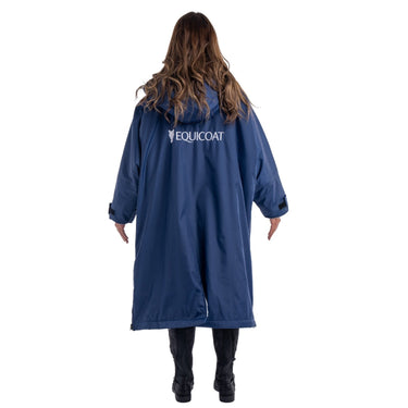 Buy Equicoat Adults Navy Waterproof Dry Robe | Online for Equine