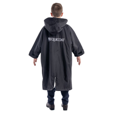 Buy Equicoat Kids Black Waterproof Dry Robe | Online for Equine