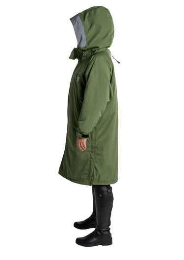 Buy Equicoat Pro Adults Green Waterproof Dry Robe | Online for Equine