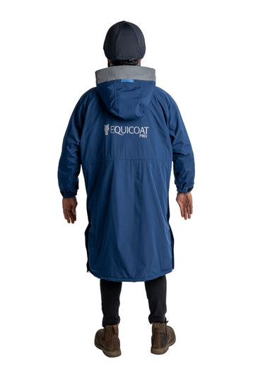 Buy Equicoat Pro Adults Navy Waterproof Dry Robe| Online for Equine