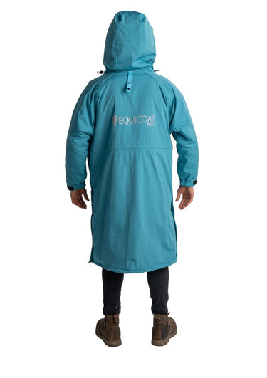 Buy Equicoat Pro Adults Teal Waterproof Dry Robe | Online for Equine
