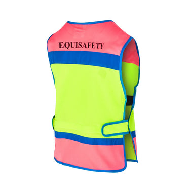 Equisafety Multi Colour Childs Hi Vis Waistcoat