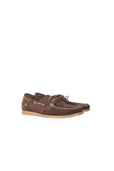 Hy Equestrian Savona Deck Shoes Chocolate
