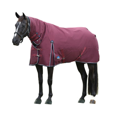 Weatherbeeta Comfitec Essential Turnout Combo 220G Burgundy/ Navy