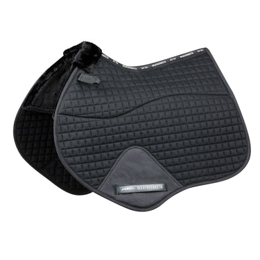 WeatherBeeta Black Prime Comfy Fleece Jump Saddle Pad