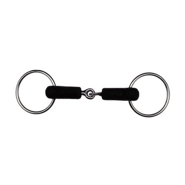 Feeling Loose Ring Rubber Single Jointed Snaffle