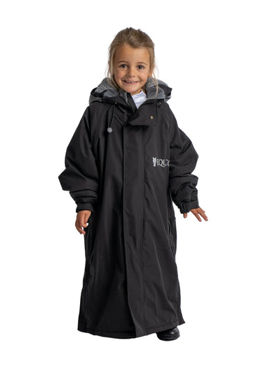 Equicoat Pro Kids Black Waterproof Dry Robe