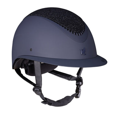 Buy Karben Navy Lia Ellipse Wide Peak Crystal Adjustable Riding Hat | Online for Equine