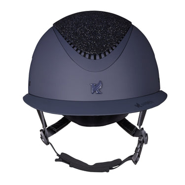 Buy Karben Navy Lia Ellipse Wide Peak Crystal Adjustable Riding Hat| Online for Equine