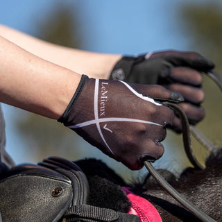 Buy LeMieux Soleil Mesh Riding Gloves | Online for Equine