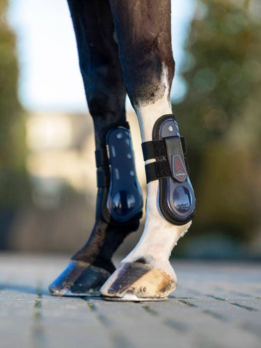 Buy LeMieux ProJump Navy Derby Tendon Boots| Online for Equine