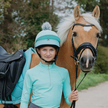 Buy Charles Owen Harlow JS1 Pro Mint Jockey Skull| Online for Equine