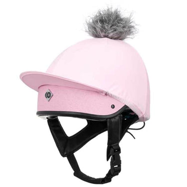 Buy Charles Owen Harlow JS1 Pro Pastel Pink Jockey Skull|Online for Equine