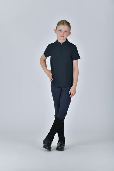 Dublin Kids 1/4 Zip Short Sleeve Top