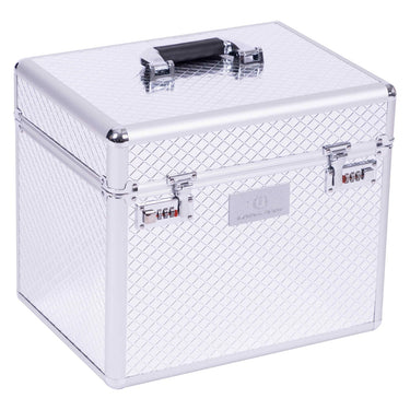 Buy Imperial Riding Small Hardshell Silver Shiny Grooming Box | Online for Equine