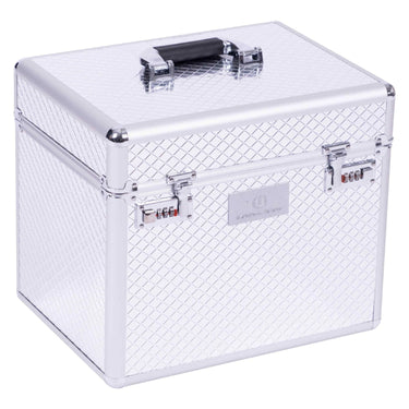 Buy Imperial Riding Small Hardshell Silver Shiny Grooming Box | Online for Equine