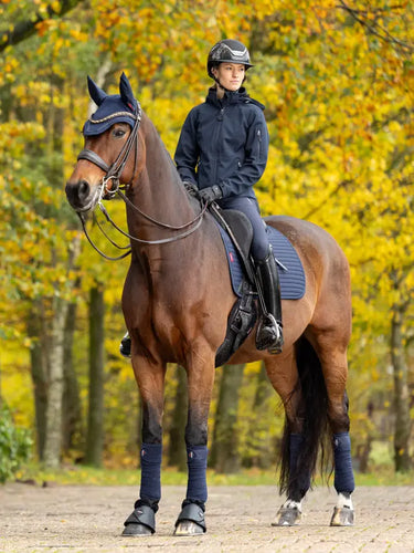 LeMieux Soft Shell Anti Slip Dressage Square Navy