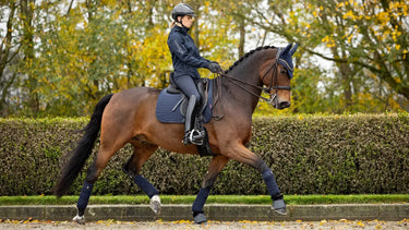 LeMieux Soft Shell Anti Slip Dressage Square Navy