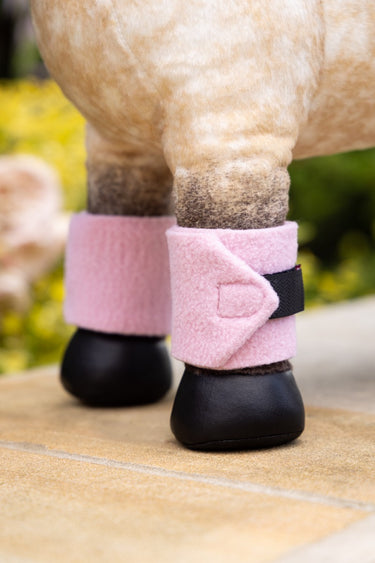 Buy Mini Le Mieux Toy Pony Pink Quartz Polo Bandages | Online for Equine