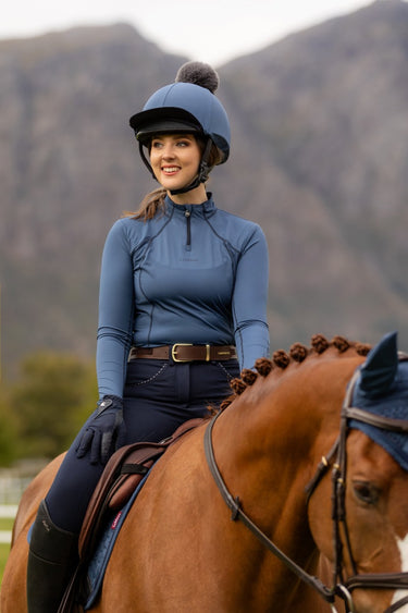 Buy Le Mieux AW23 Hat Silk Atlantic | Online for Equine