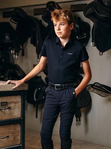 Buy LeMieux Young Rider Boys Breech Navy | Online for Equine