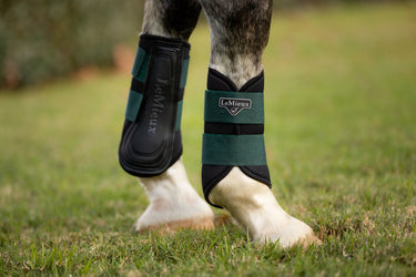 Buy LeMieux Spruce Grafter Brushing Boots - X Large| Online for Equine