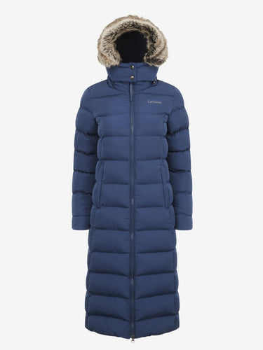 Buy LeMieux Atlantic Blue Harper Longline Puffer Coat - UK 6| Online for Equine