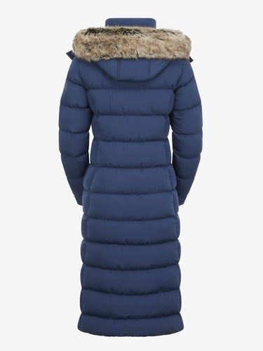 Buy LeMieux Atlantic Blue Harper Longline Puffer Coat - UK 6| Online for Equine