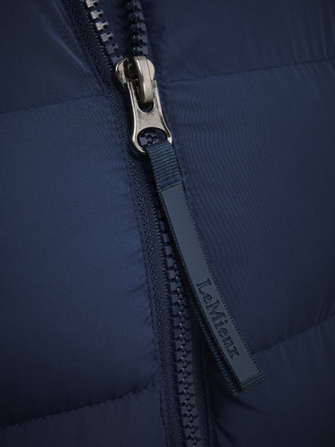 Buy LeMieux Atlantic Blue Harper Longline Puffer Coat - UK 6| Online for Equine