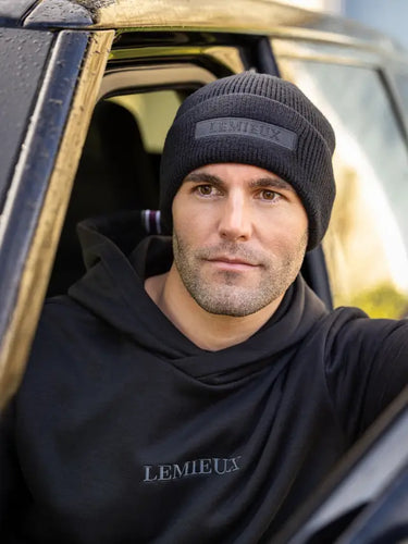 LeMieux Mens Beanie Black