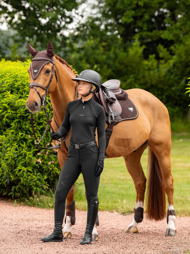 Buy Le Mieux Puissance Fly Hood Brown | Online for Equine