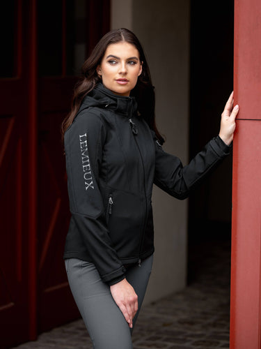 Buy Le Mieux Celine Ladies Black Soft Shell Jacket | Online for Equine