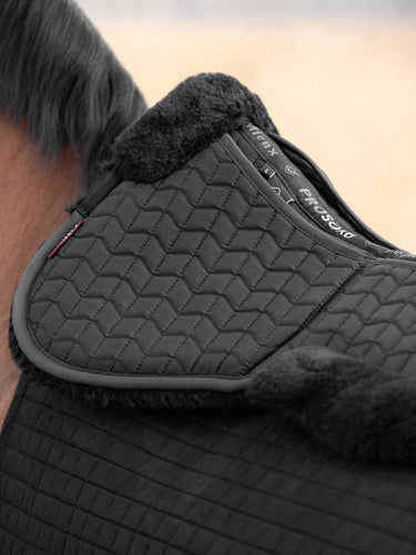LeMieux Merino+ ProSorb 2 Pocket Half Pad Black/Black