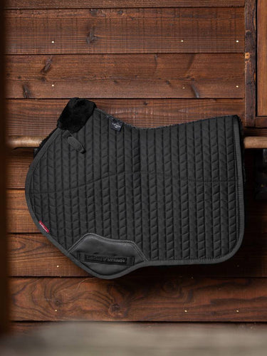 LeMieux Merino+ Half Lined Close Contact Square Black/Black