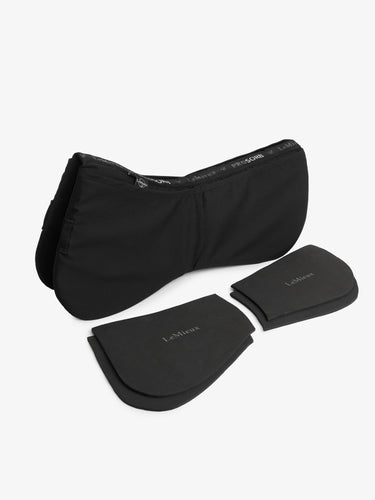 LeMieux Black ProSorb Plain 2 Pocket Half Pad