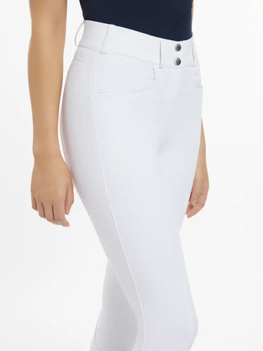 LeMieux Ladies Imogen Knee Grip Breeches White