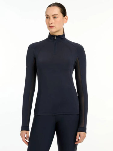 LeMieux Ladies Halle Sunstopper Lightweight Base Layer Navy