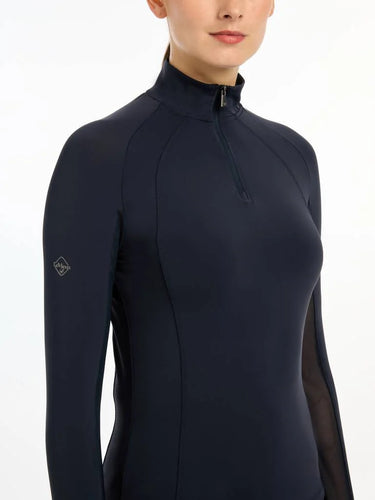 LeMieux Ladies Halle Sunstopper Lightweight Base Layer Navy