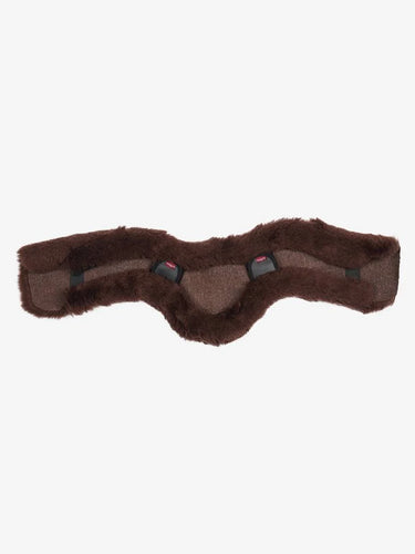 LeMieux Merino+ Anatomic Jumping Girth Cover Brown