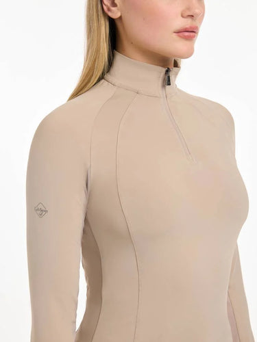 LeMieux Ladies Halle Sunstopper Lightweight Base Layer Almond