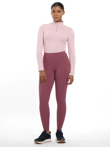 LeMieux Ladies Naomi Pull On Breeches Rosewood