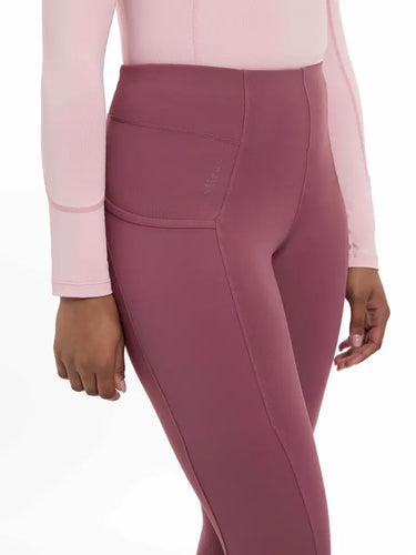 LeMieux Ladies Naomi Pull On Breeches Rosewood