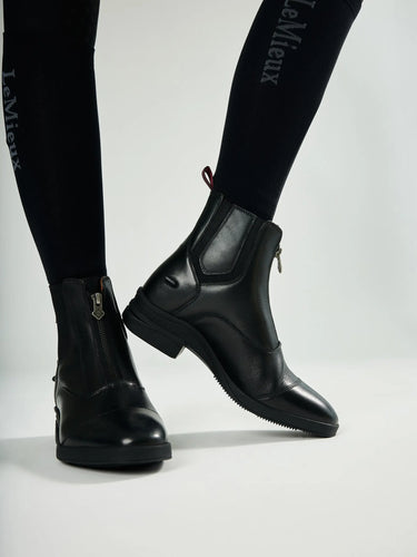 LeMieux Zip Paddock Boot Black